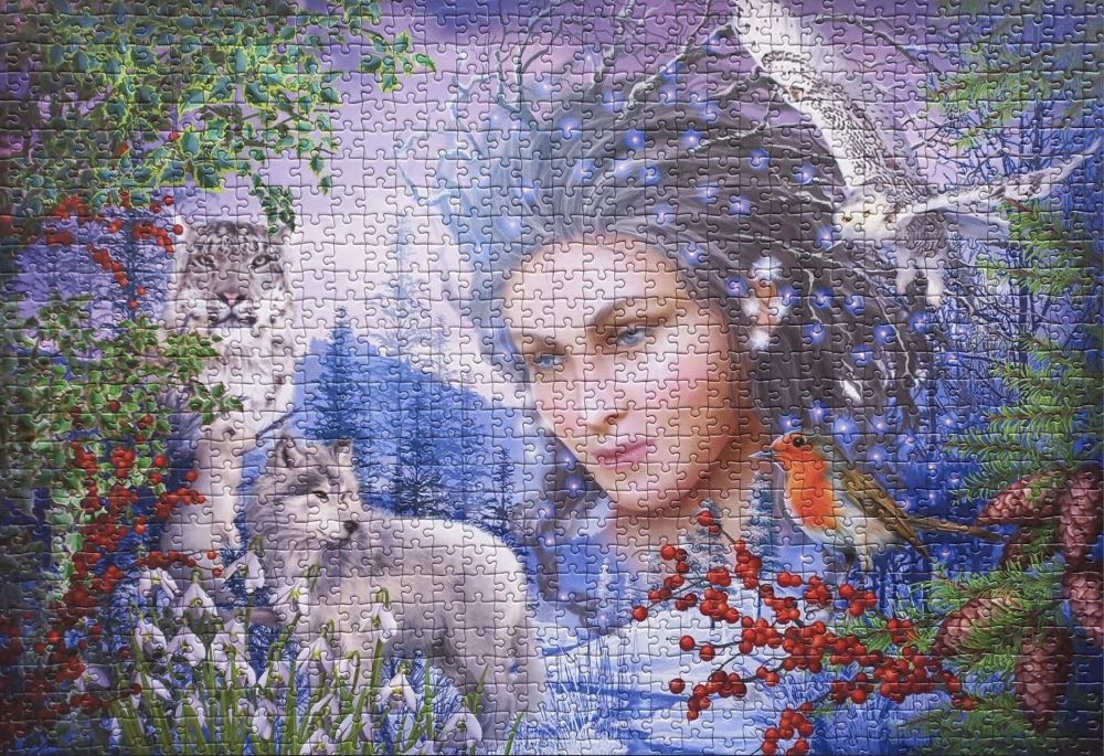 Spirit Of Winter - Bluebird Puzzle puzzle collectible [Barcode 3663384701818] - Main Image 3