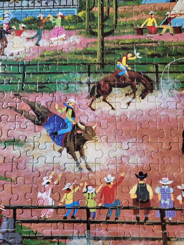 Saguaro Dude Ranch - Hometown Collection puzzle collectible [Barcode 072348092009] - Main Image 4