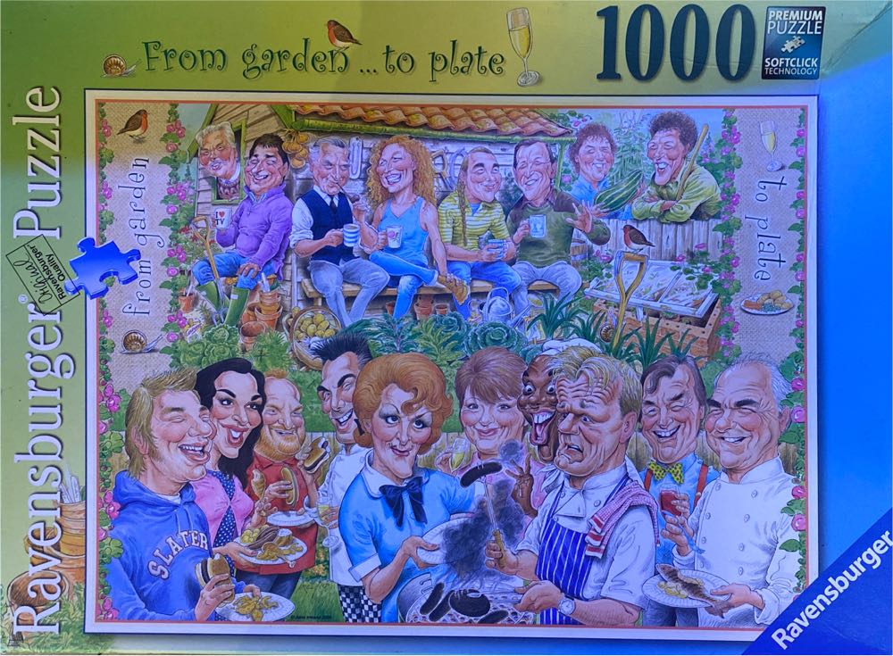 From Garden To Plate - Ravensburger puzzle collectible [Barcode 4005556191758] - Main Image 1