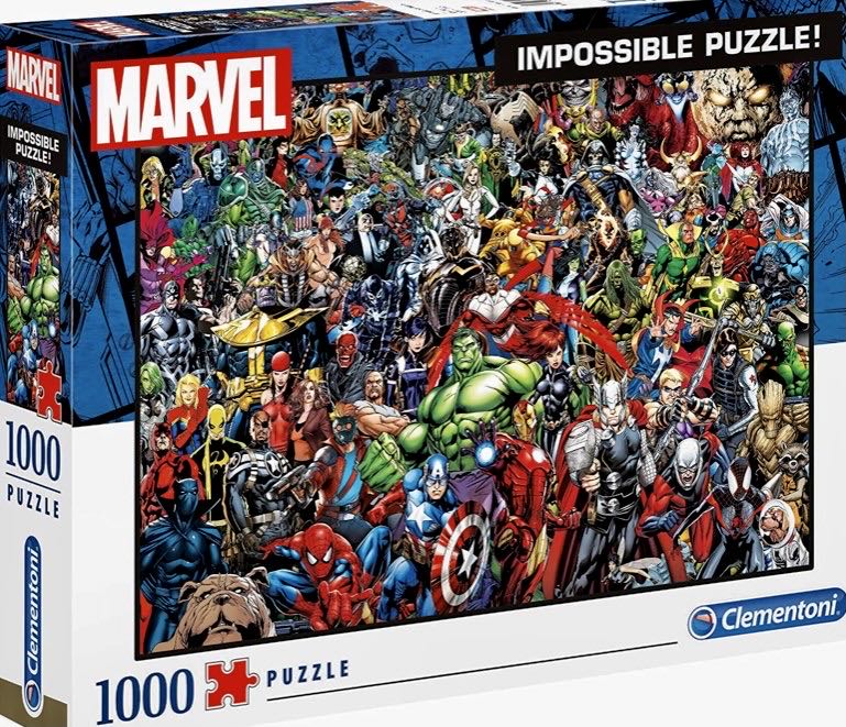 Marvel Impossible Puzzle! - Clementoni puzzle collectible [Barcode 8005125394111] - Main Image 4