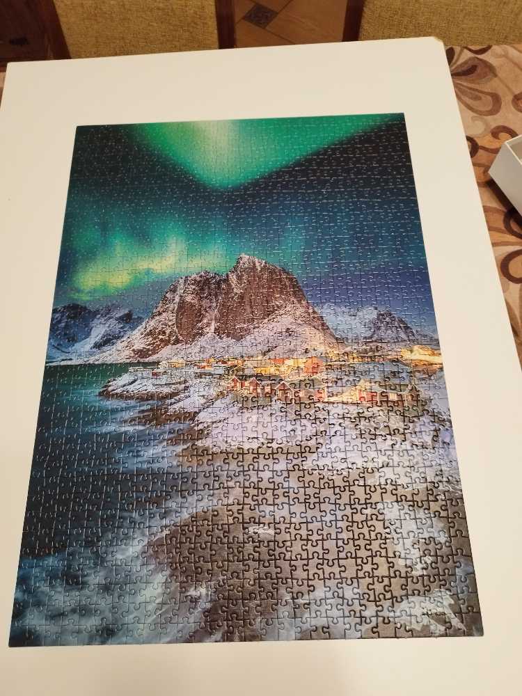 Lofoten Islands - Clementoni 🇮🇹 puzzle collectible [Barcode 8005125396016] - Main Image 2