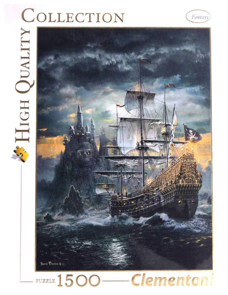 The Pirate Ship - Clementoni puzzle collectible [Barcode 8005125316823] - Main Image 2