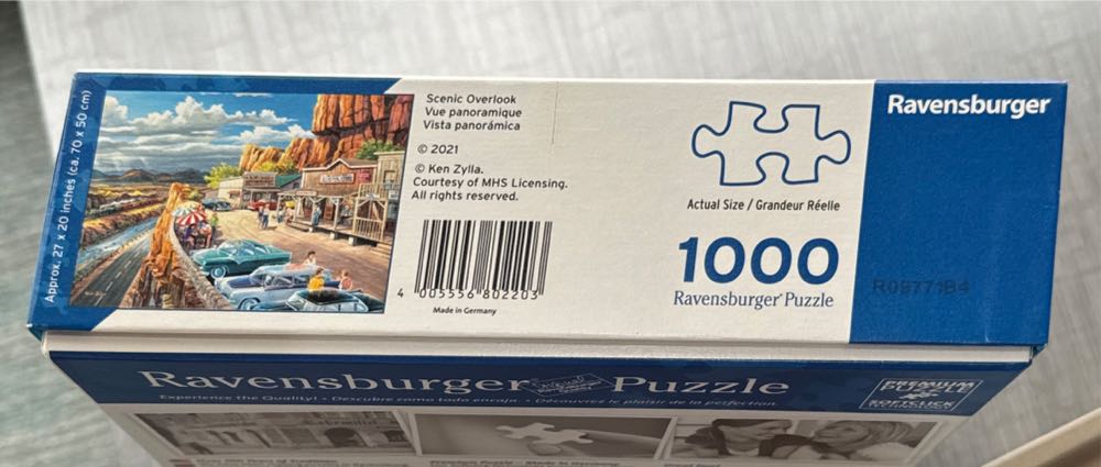 Scenic Overlook - Ravensburger puzzle collectible [Barcode 4005556802203] - Main Image 4