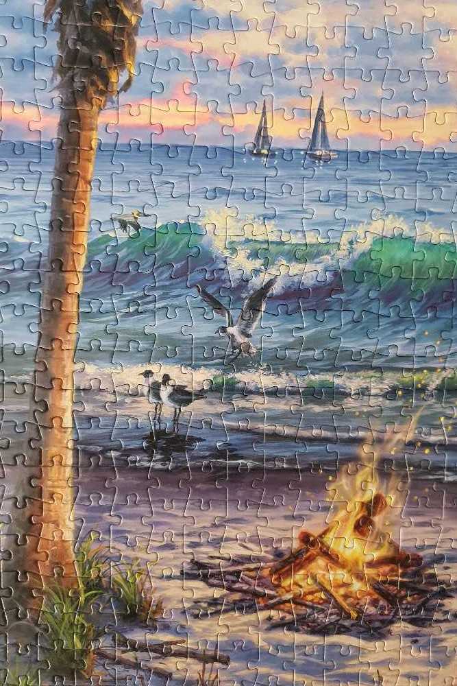 Coastal Twilight - Buffalo Games puzzle collectible [Barcode 079346112425] - Main Image 3