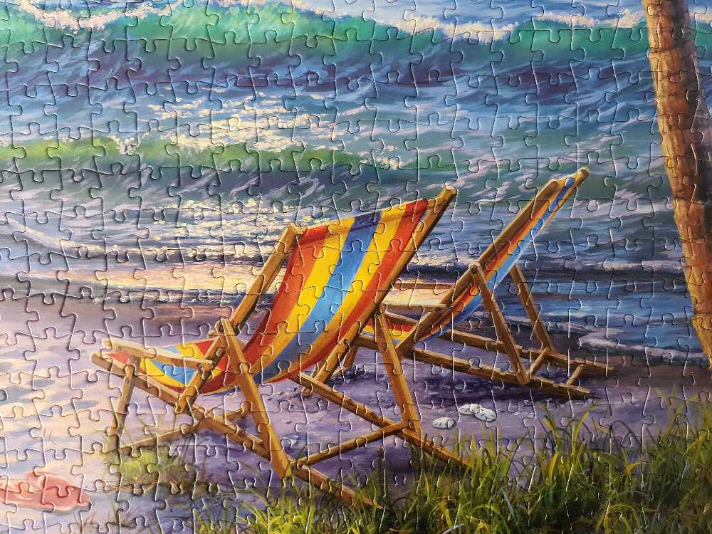 Coastal Twilight - Buffalo Games puzzle collectible [Barcode 079346112425] - Main Image 4