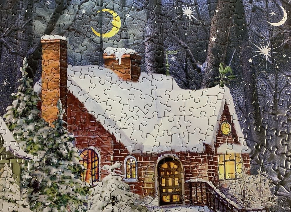 Moonlight Skating - Bits And Pieces puzzle collectible [Barcode 192949043573] - Main Image 4