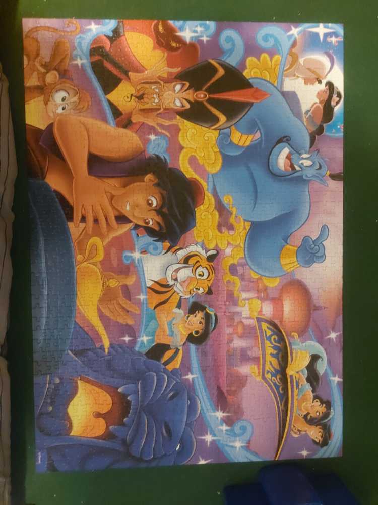 Aladdin - Jumbo puzzle collectible [Barcode 8710126188255] - Main Image 2