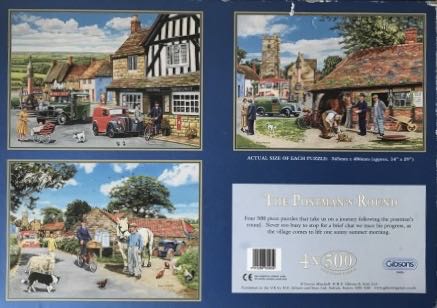 The Postmans Round - Gibsons puzzle collectible [Barcode 5012269050059] - Main Image 2