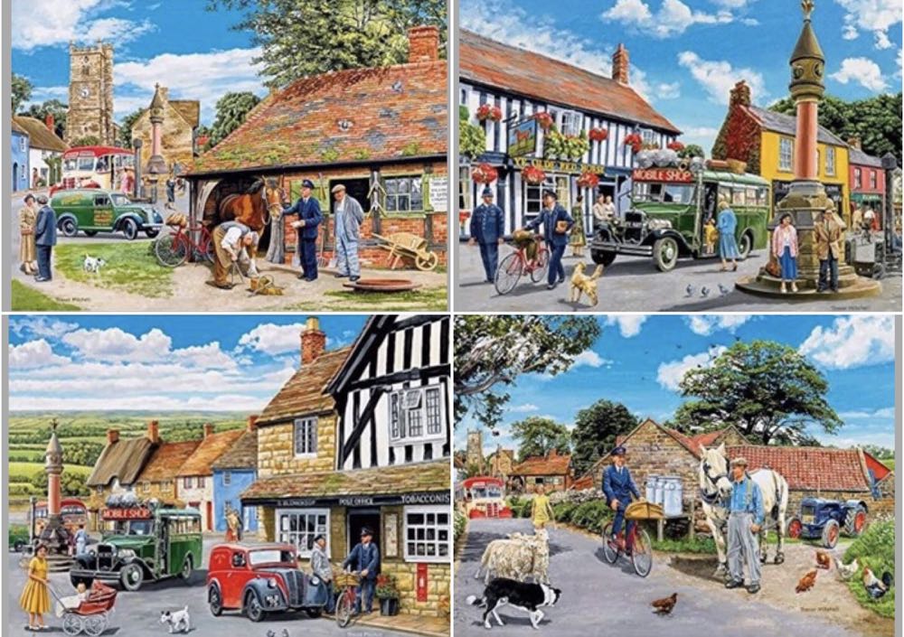 The Postmans Round - Gibsons puzzle collectible [Barcode 5012269050059] - Main Image 3