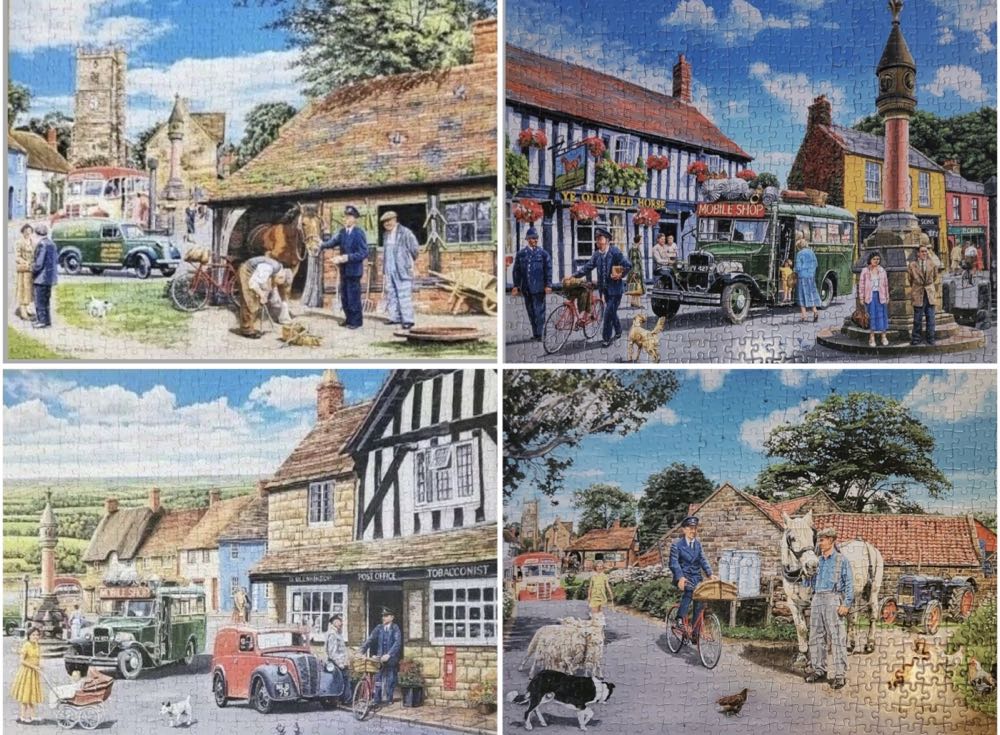 The Postmans Round - Gibsons puzzle collectible [Barcode 5012269050059] - Main Image 4