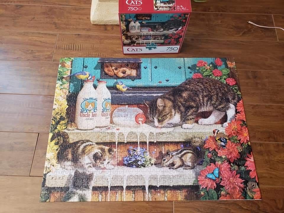 Doorstep Raiders (UV) 🧩 - Buffalo puzzle collectible - Main Image 2