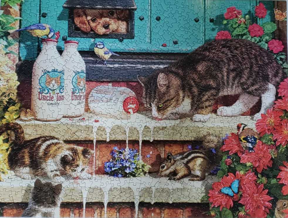 Doorstep Raiders (UV) 🧩 - Buffalo puzzle collectible - Main Image 3