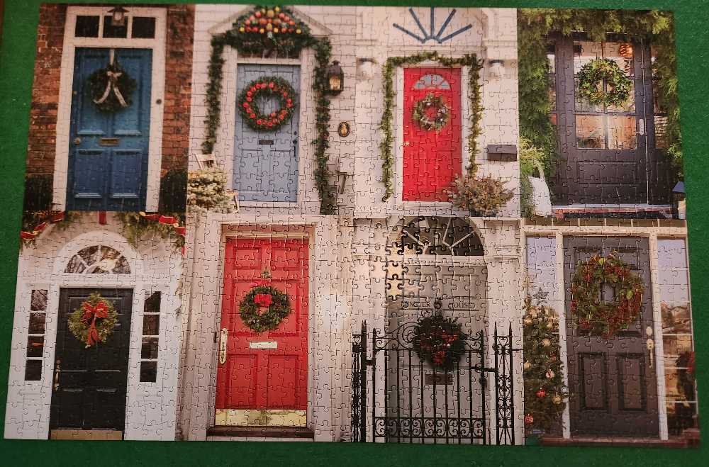 Christmas Doors Puzzle - Talking Tables puzzle collectible - Main Image 2