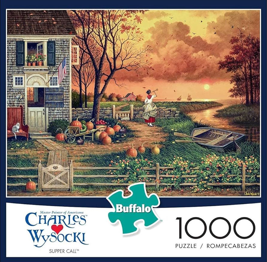 Supper Call - Buffalo Games puzzle collectible - Main Image 2