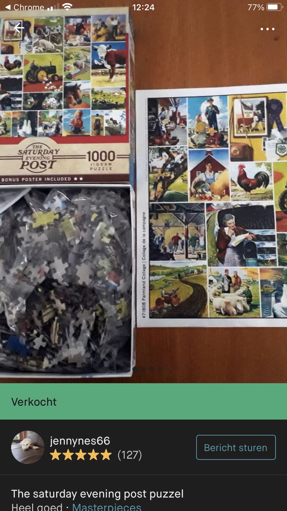 Farmland Collage - MasterPieces puzzle collectible [Barcode 705988718083] - Main Image 4