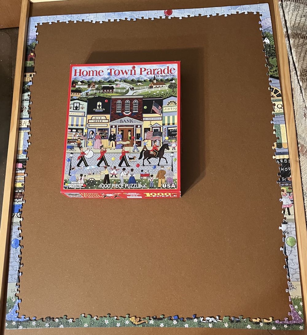 Home Town Parade**- 476, 9/22/23-SOLD - White Mountain Puzzles puzzle collectible [Barcode 724819254101] - Main Image 4