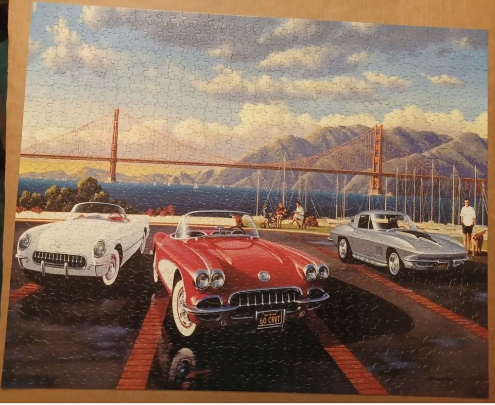 Golden Gate Classics** - White Mountain 🇺🇸 puzzle collectible [Barcode 724819250431] - Main Image 2