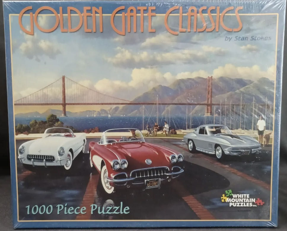 Golden Gate Classics** - White Mountain 🇺🇸 puzzle collectible [Barcode 724819250431] - Main Image 3