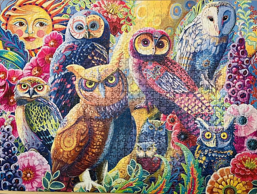 Owl Autonomy - Buffalo Games puzzle collectible [Barcode 079346122233] - Main Image 3