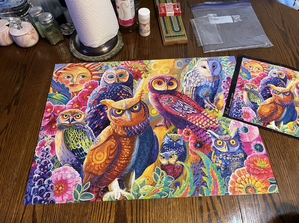 Owl Autonomy - Buffalo Games puzzle collectible [Barcode 079346122233] - Main Image 4