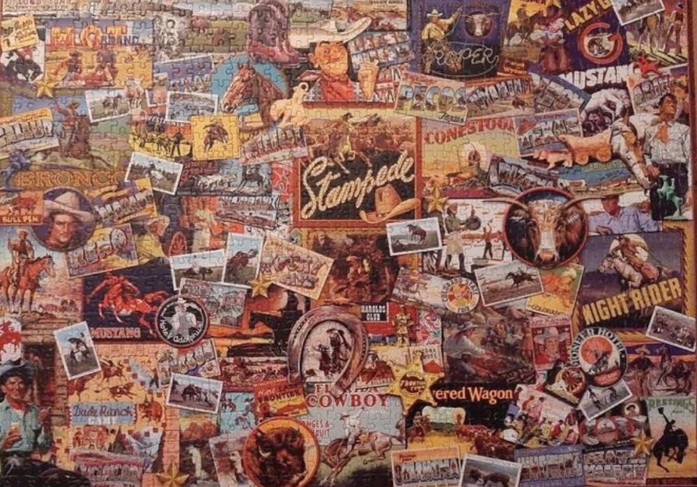 The Stampede (Maken) - Gibsons puzzle collectible [Barcode 5012269005042] - Main Image 3