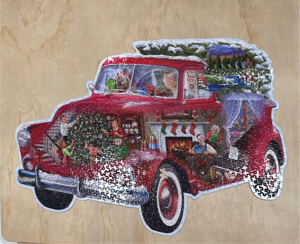 Christmas Truck *M1 *T/S - Bits And Pieces puzzle collectible [Barcode 192949055620] - Main Image 3