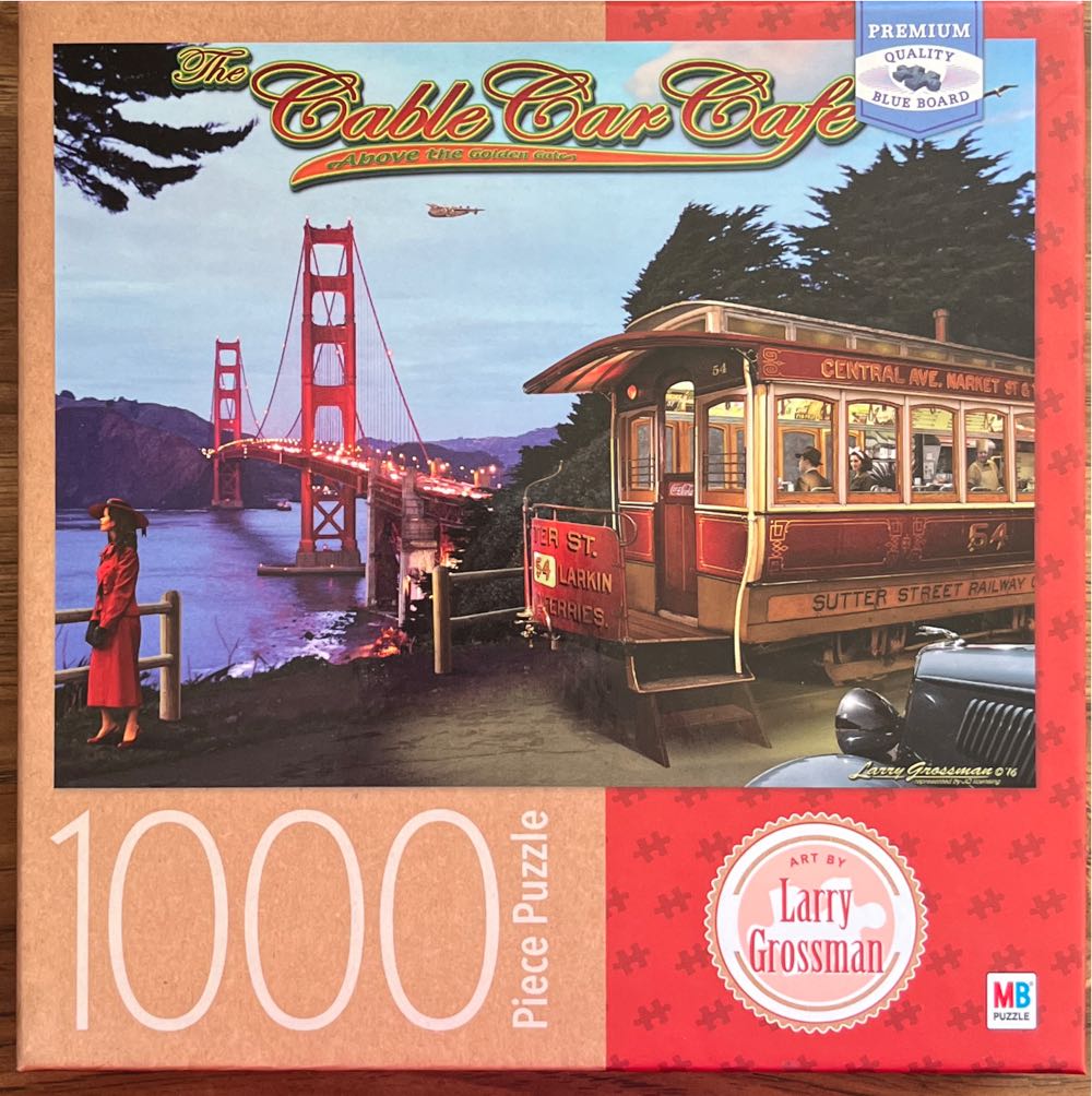 Big Ben Vintage Seed Packet Collage Piece Jigsaw Puzzle Complete Excellent