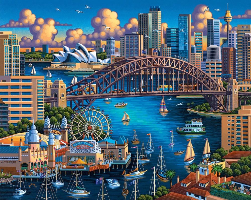 Sydney Opera House 💎 - Dowdle puzzle collectible [Barcode 671095003377] - Main Image 2