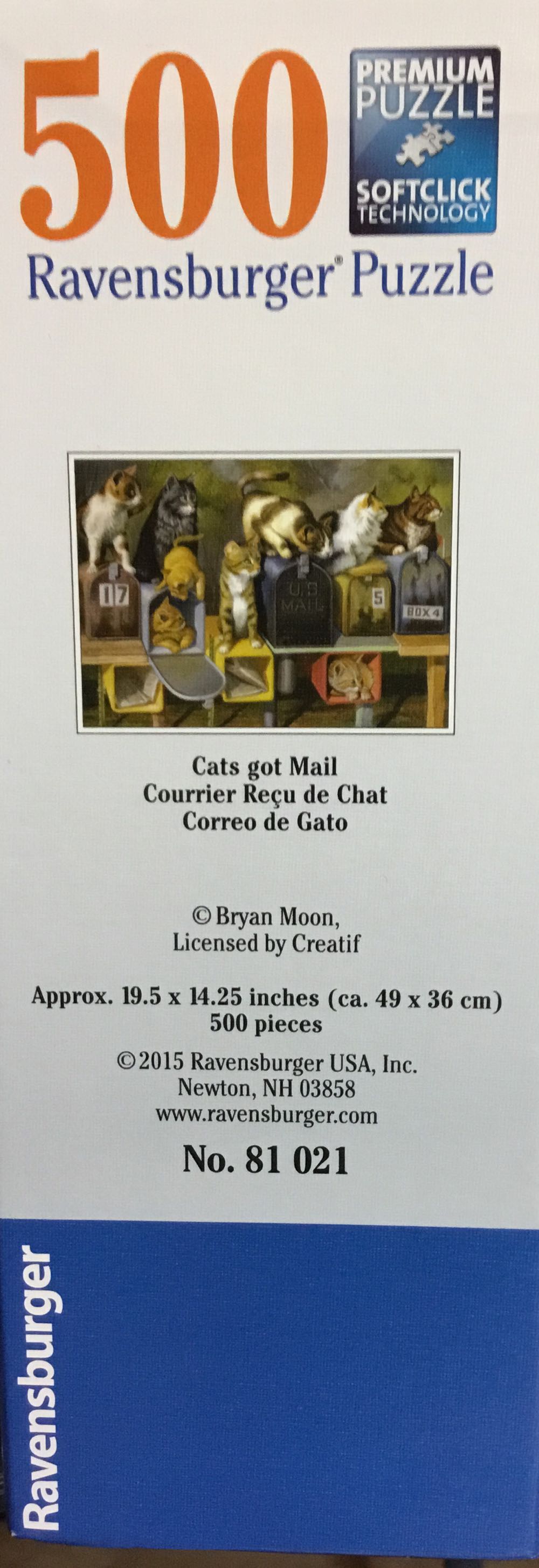 Cats Got Mail (1) - Ravensburger puzzle collectible [Barcode 4005556810215] - Main Image 2