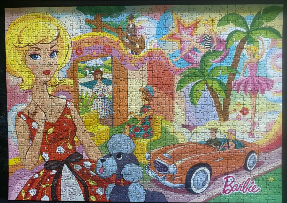 Vintage Barbie - Ravensburger puzzle collectible [Barcode 4005556803118] - Main Image 2