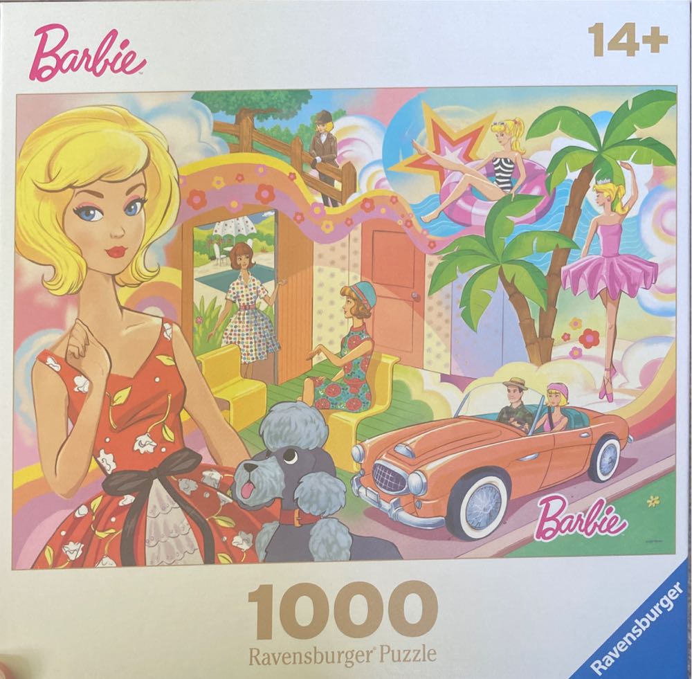 Vintage Barbie - Ravensburger puzzle collectible [Barcode 4005556803118] - Main Image 3