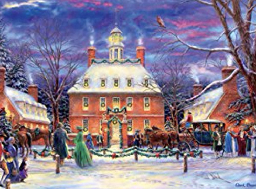 Holiday Collection : Governor’s Party 🆕 - Buffalo puzzle collectible - Main Image 2