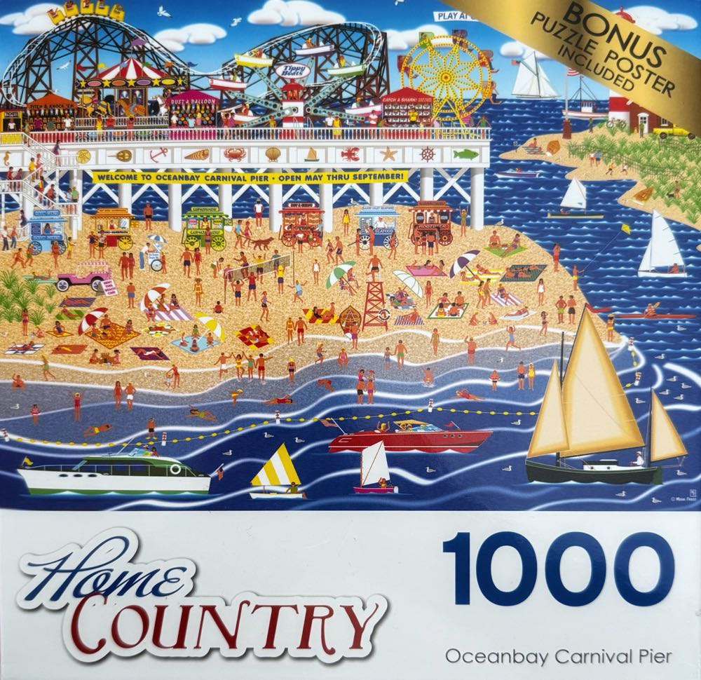 Oceanbay Carnival Pier*^ - Cra-Z-Art puzzle collectible [Barcode 4895145424691] - Main Image 2