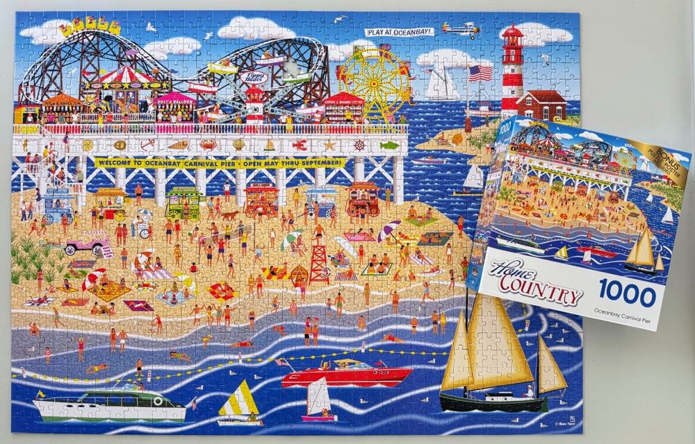 Oceanbay Carnival Pier*^ - Cra-Z-Art puzzle collectible [Barcode 4895145424691] - Main Image 4