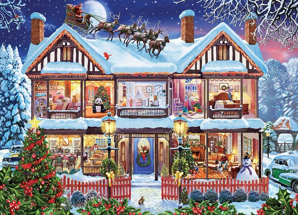 Season’s Greetings : Home for the Holidays 🆕 - MasterPieces puzzle collectible - Main Image 2