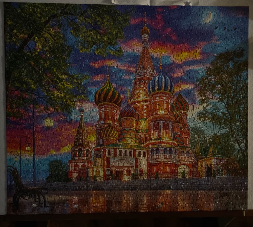 Sunset at St. Basil’s 💎 - Springbok puzzle collectible [Barcode 091683110322] - Main Image 2