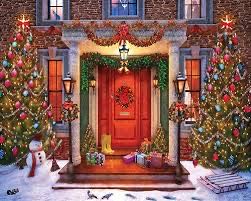 ZZ - Christmas Lights (SOLD) - White Mountain puzzle collectible [Barcode 724819264735] - Main Image 2
