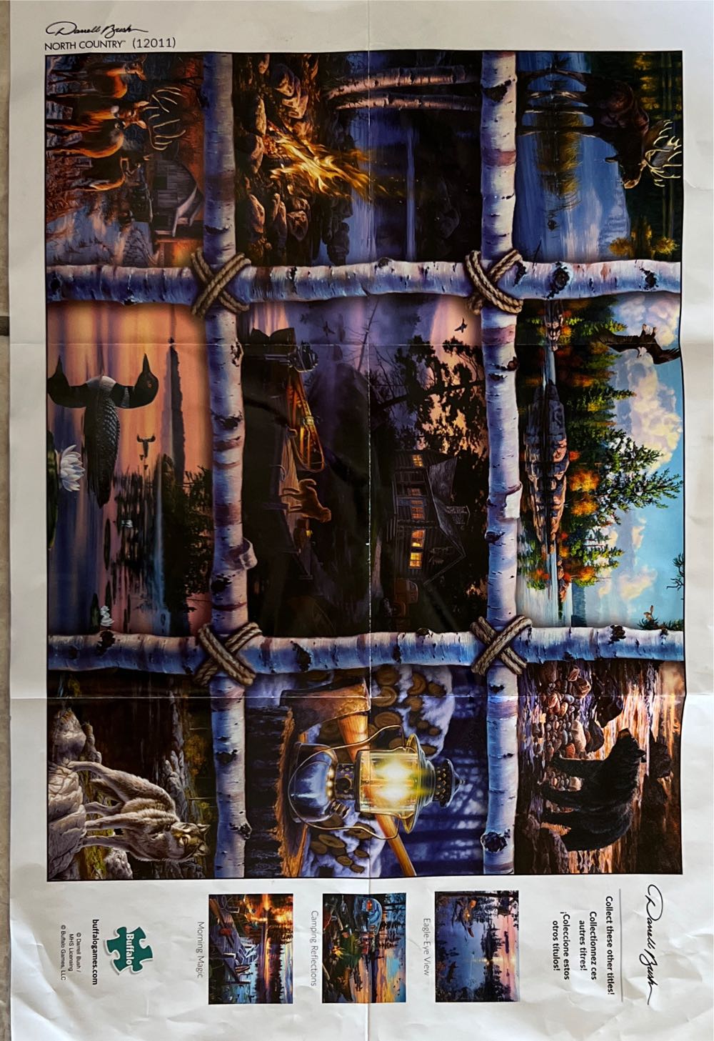 North Country - Buffalo Games 🇺🇸 puzzle collectible [Barcode 079346120116] - Main Image 2