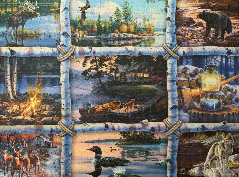 North Country - Buffalo Games 🇺🇸 puzzle collectible [Barcode 079346120116] - Main Image 3