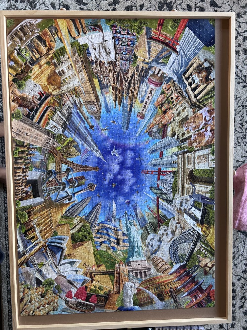 World Landmarks 360 - Buffalo puzzle collectible [Barcode 079346020911] - Main Image 2