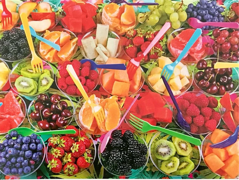 Yummy Puzzles : Fruit Party - Cra-Z-Art puzzle collectible [Barcode 4895145427067] - Main Image 2