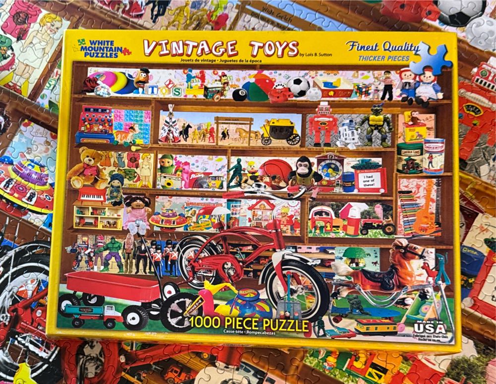 Vintage Toys-TRADED - White Mountain Puzzles puzzle collectible [Barcode 059562810060] - Main Image 2