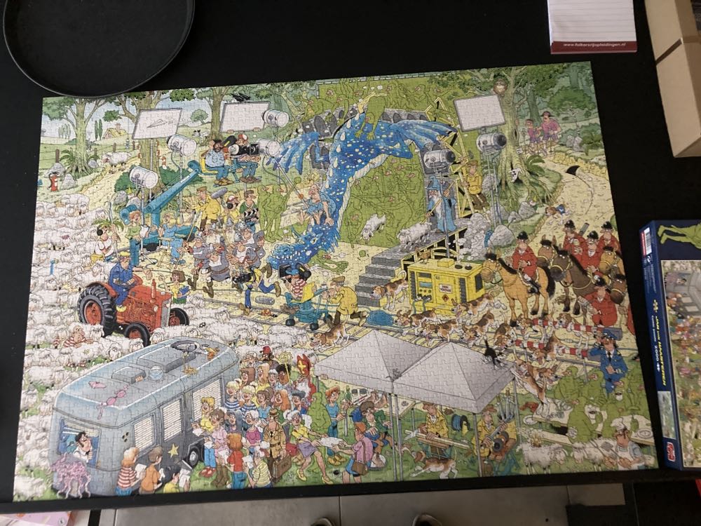 The Film Set - Jumbo puzzle collectible [Barcode 8710126200476] - Main Image 2