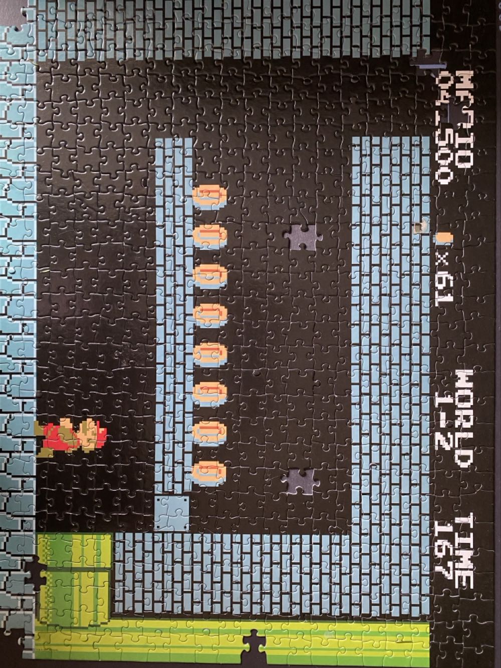 Super Mario Bros. World 550 Pieces Usaopoly New  puzzle collectible [Barcode 700304048547] - Main Image 2