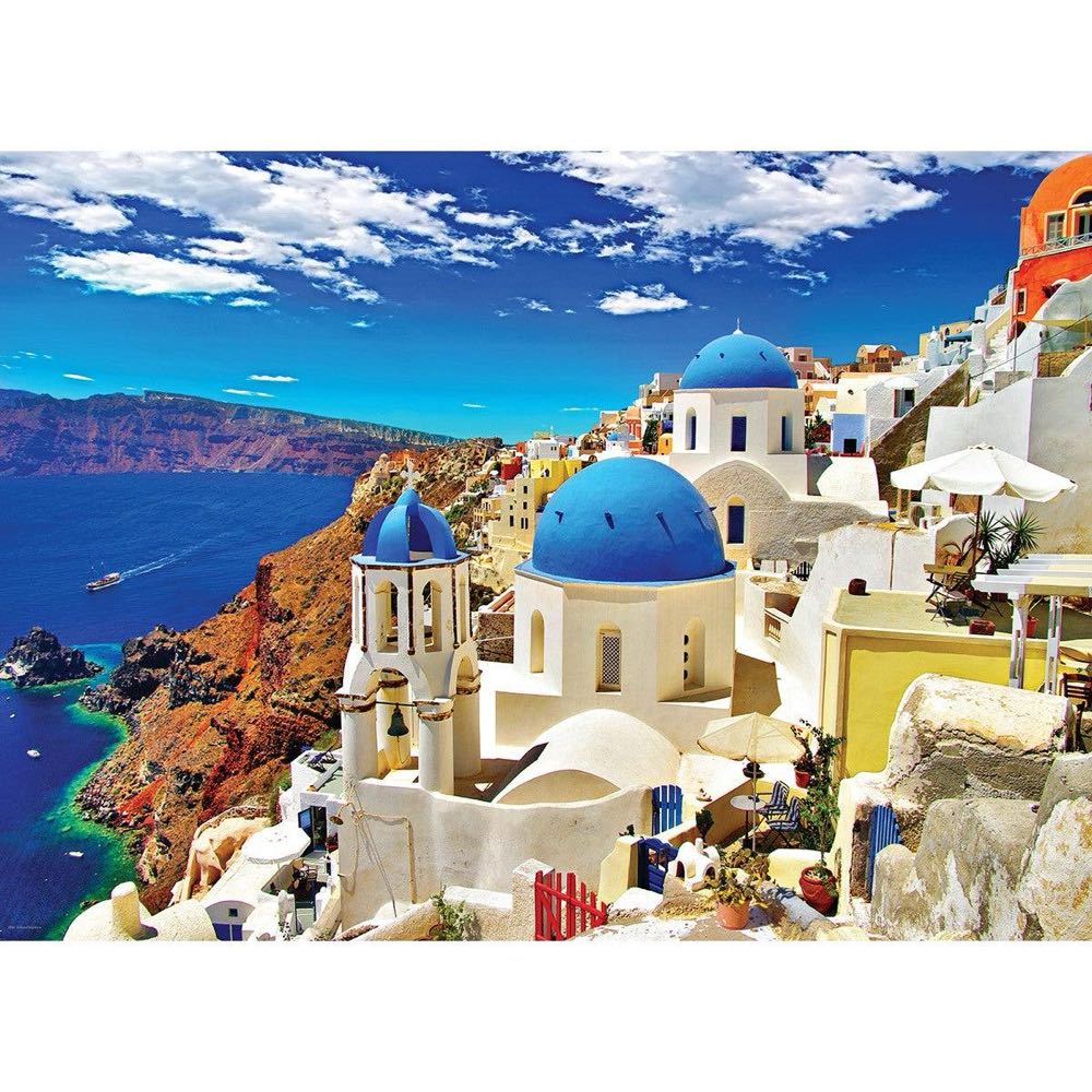 Oia, Santorini, Greece - Eurographics puzzle collectible [Barcode 628136609449] - Main Image 2