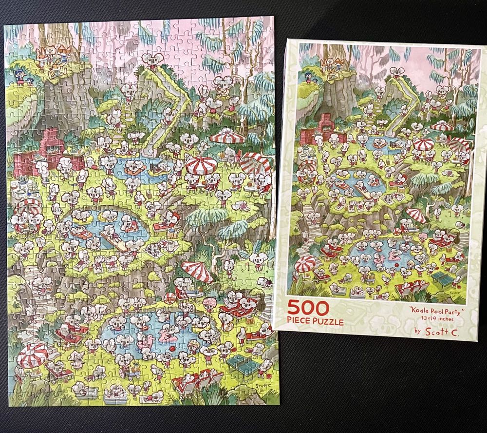 Koala Pool Party - Unbranded puzzle collectible - Main Image 2