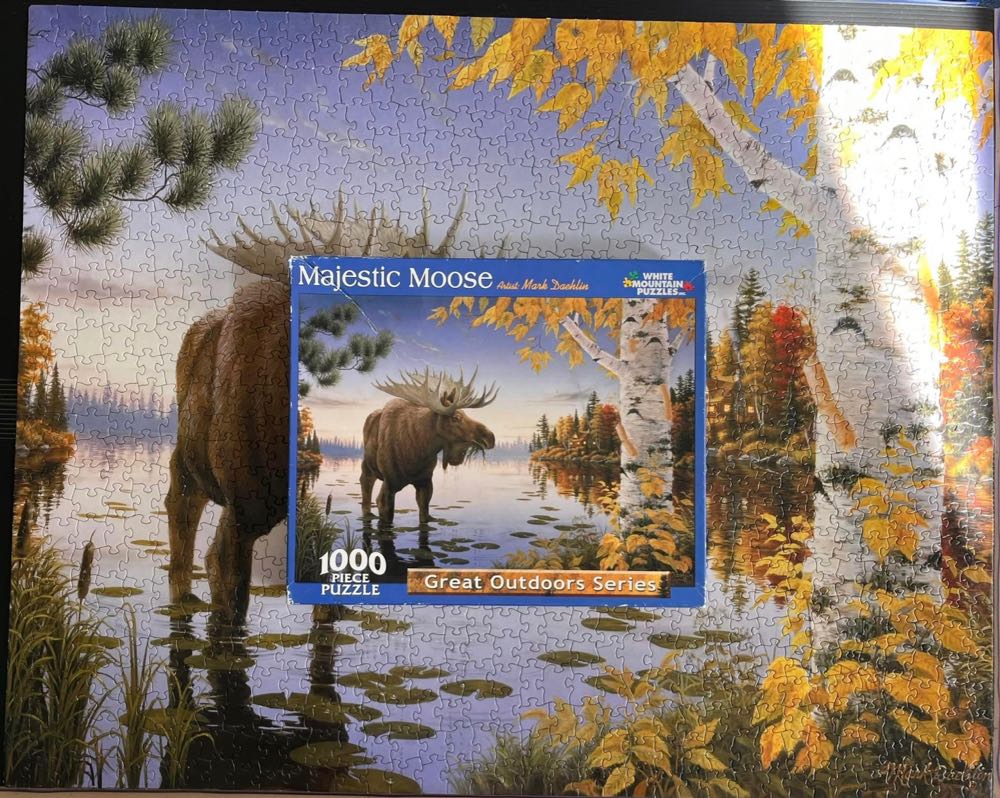 Majestic Moose (PC) 💎 - White Mountain puzzle collectible [Barcode 724819249084] - Main Image 2