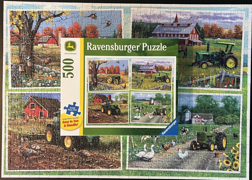 John Deere Classic - 749, 12/29/24 - Ravensburger puzzle collectible [Barcode 4005556168378] - Main Image 4