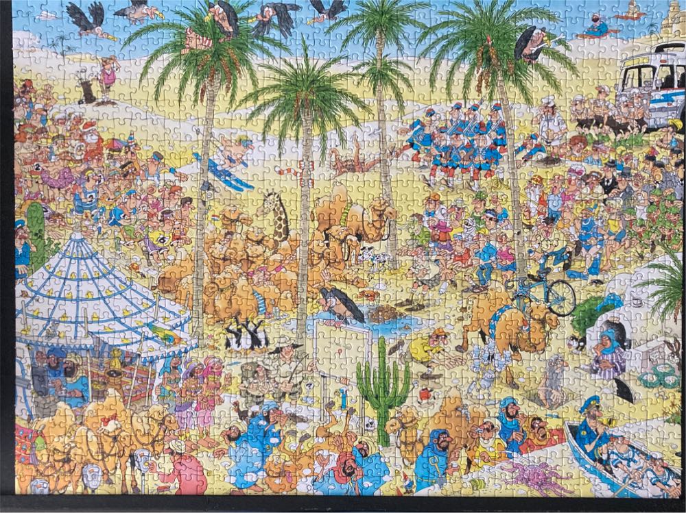 The Oasis 🆕🚪 - Jumbo/JVH puzzle collectible [Barcode 8710126200483] - Main Image 2