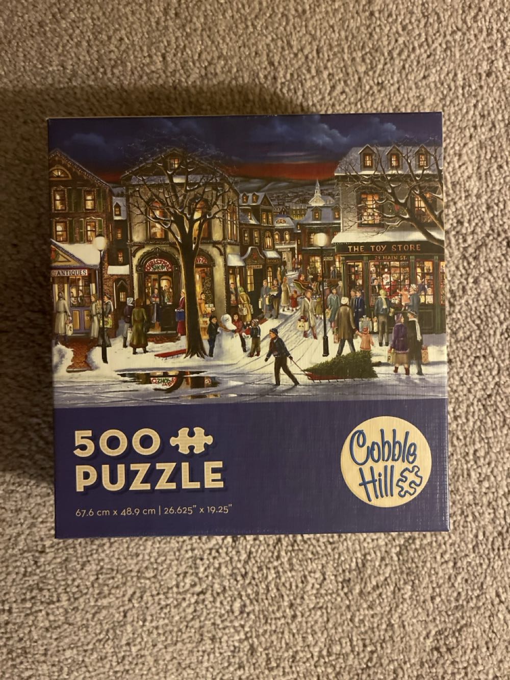 Tis the Season - Cobble Hill puzzle collectible [Barcode 625012571838] - Main Image 3